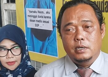 Pengacara korban meninggal dunia atas dugan malapraktik di RSUD Prambanan, Purnomo Susanto saat diwawnacarai pada Rabu (10/6/2026).