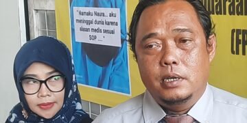 Pengacara korban meninggal dunia atas dugan malapraktik di RSUD Prambanan, Purnomo Susanto saat diwawnacarai pada Rabu (10/6/2026).