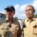 Wali Kota Yogyakarta Hasto Wardoyo dan Kepala Diskominfo Kota Yogyakarta, Ignatius Trihastono memberi keterangan terkait program ducting kabel fiber optik, Senin (15/6/2026).