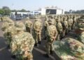 Pelatihan militer dalam program Koperasi Desa Merah Putih dan Kampung Nelayan.