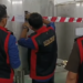 Tim dari Kejati DIY melakukan penyegelan terhadap alat produksi susu pada factory sharing yang terletak di Pakem, Sleman, Kamis (25/6/2026)