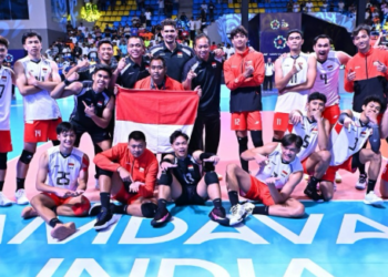 Timnas voli putra Indonesia mengukir sejarah usai menjuarai gelaran AVC Men's Cup 2026