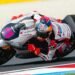 Veda Ega Pratama mengikuti sesi balapan Moto3 Hungaria 2026 di Sirkuit Balaton Park.