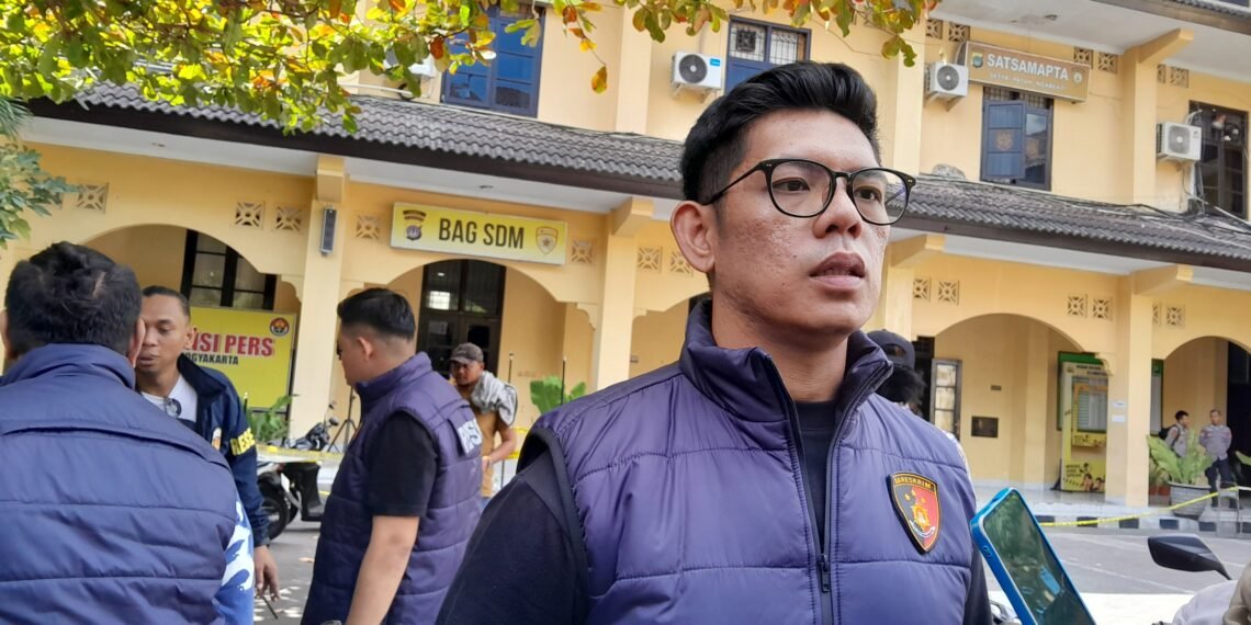 Kanit 3 Satreskrim Polresta Yogyakarta, Ipda Gara Kinarta Immanuel Purba, saat ditemui di Mapolresta Yogyakarta, pada Selasa (7/7/2026).