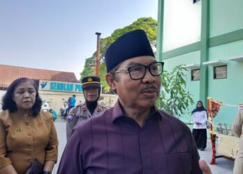 Wali Kota Yogyakarta, Hasto Wardoyo, ditemui di SMPN 10 Yogyakarta, Senin (13/7/2026).