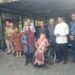 Istri mendiang Presiden ke-4 Republik Indonesia Abdurrahman Wahid (Gus dur), Sinta Nuriyah Abdurrahman Wahid, didampingi putri sulung Gusdur, Alissa Q Wahid, dan sejumlah tokoh Gerakan Nurani Bangsa ditemui usai berdialog dengan Sri Sultan HB X di Keraton Kilen, Kota Yogyakarta, Kamis (23/7/2026).