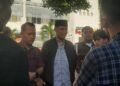 Massa Aliansi Cipayung Bantul bertemu dengan pimpinan Kejaksaan Tinggi (Kejati) DIY, Jumat (24/7/2026).