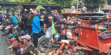 Sejumlah pembecak di kawasan Malioboro mendatangi kantor Dinas Perhubungan (Dishub) DIY untuk mengeluhkan penutupan Jalan Malioboro untuk Car Free Day (CFD), Kamis (30/7/2026).
