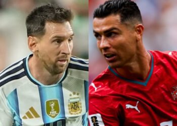 Kolase foto pemain bintang Lionel Messi dan Cristiano Ronaldo yang melakoni last dance di ajang Piala Dunia 2026