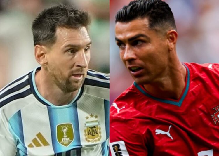 Kolase foto pemain bintang Lionel Messi dan Cristiano Ronaldo yang melakoni last dance di ajang Piala Dunia 2026