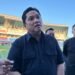 Menteri Pemuda dan Olahraga (Menpora) sekaligus Ketua Persatuan Sepakbola Seluruh Indonesia (PSSI), Erick Thohir, saat ditemui di Stadion Mandala Krida, Kota Yogyakarta, pada Rabu (8/7/2026).