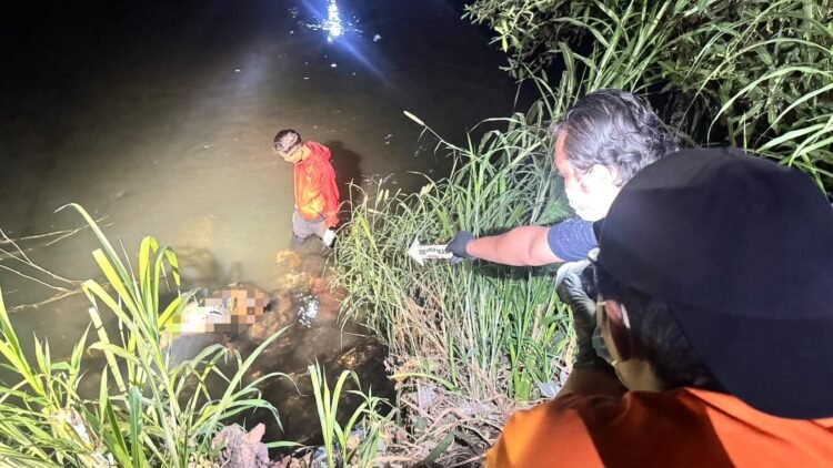 Penemuan jenazah di aliran Sungai Bedog, Bangunjiwo, Kasihan, Bantul, dikejutkan dengan penemuan jasad seorang pria di aliran Sungai Bedog, Jumat (10/7/2026) malam.