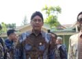 Menteri Keuangan RI, Purbaya Yudhi Sadewa, saat berkunjung ke Kantor Kepatihan Gunernur DIY, Kamis (16/7/2026).