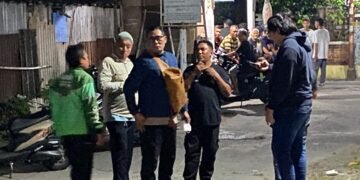 Sebuah rumah di Tirtonirmolo, Kasihan, Bantul yang diduga dirusak debt collector, Selasa (21/7/2026).