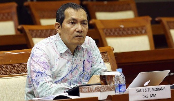 Mantan Wakil Ketua Komisi Pemberantasan Korupsi (KPK) periode 2015-2019, Thony Saut Situmorang.