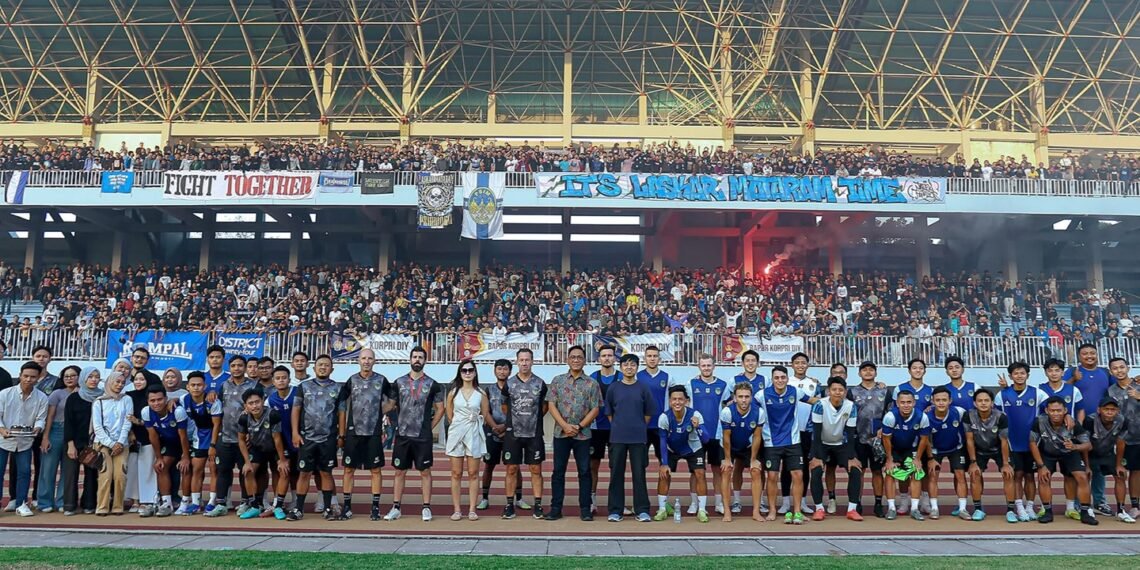 PSIM Yogyakarta menggelar latihan perdana jelang musim 2026/2027 di Stadion Mandala Krida, Yogyakarta, Senin (20/7/2026).