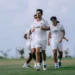 Pemain Timnas Indonesia, Thom Haye, mengikuti pemusatan latihan di Bali United Training Center.
