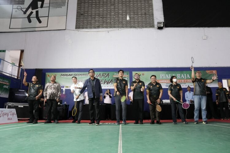 Turnamen Bulu Tangkis Piala Raja Ke-2 Resmi Dibuka