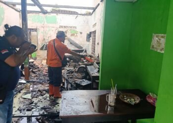 Warmindo Terbakar, 3 Orang Luka
