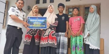 Kemenimipas Salurkan Bantuan Paket Sembako di Gunungkidul