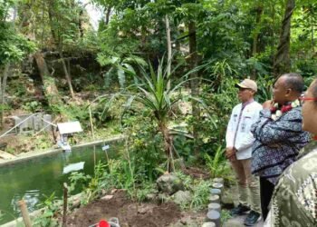 Resmikan Destinasi Wisata Pancuran Tuk Bulus, Bupati Ajak Kolaborasi Lintas Sektor