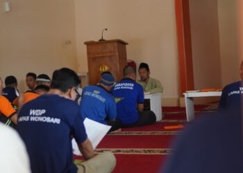 Lapas Wonosari Rutin Gelar Kajian Pagi